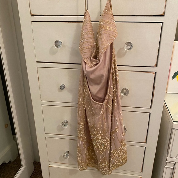 Time Machine Dress Champagne from Hello Molly - Picture 12 of 12